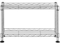 Lentyna Songmics Storage Shelves, pilka, 40 cm x 15 cm x 26.5 cm