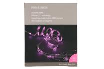 Гирлянда лампочек Finnlumor, 2 м, розовый цв., 200 LED