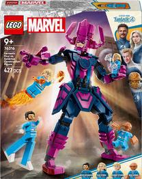 Konstruktorius LEGO® Marvel „Fantastiškasis ketvertas prieš Galaktą“ konstruojama figūrėlė 76316, 427 vnt.