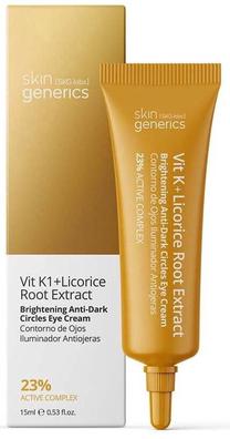 Acu krēms Skin Generics Vit K + Licorice Root Extract, 15 ml