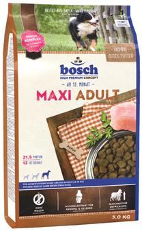 Sausas šunų maistas Bosch PetFood, vištiena, 3 kg