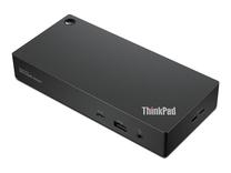 Dokstacija Lenovo ThinkPad Universal USB-C Smart Dock - ThinkSmart Edition (40BN0135EU), melns krās.