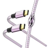 Kabelis Hama Reflect USB Type-C, USB Type C, 1.5 m, rozā krās.