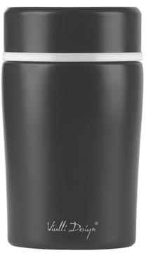 Termosas maistui Vialli Design Fuori, 0.5 l, juoda sp.