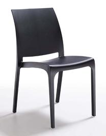 Lauko kėdė Bica Volga 300, juoda sp., 54 cm x 46 cm x 80 cm