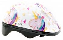 Шлемы велосипедиста детские Bimbo Bike Unicorn, белый цв./многоцветный, S