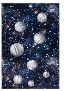 Ковер комнатные 4Living Jupiter, синий цв., 190 см x 135 см