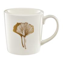 Puodelis Ambition Selene Ginkgo, aukso sp./balta sp., 0.36 l