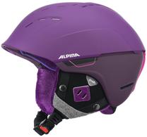 Slidinėjimo šalmas Alpina, violetinė sp., 55-59 cm