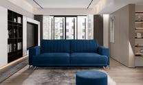 Sofa Elise Nube 40, tamsiai mėlyna sp., 250 x 95 cm x 90 cm