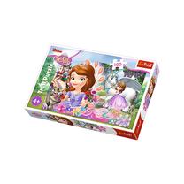 Dėlionė Trefl Disney Sofia The First 16344, 41 cm x 27.5 cm, 100 vnt., įvairių spalvų