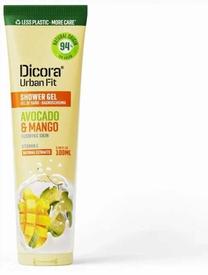 Kūno prausimosi želė Dicora Urban Fit Avocado & Mango, 100 ml