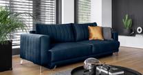 Sofa Elise Loco 40, tamsiai mėlyna sp., 250 x 95 cm x 90 cm