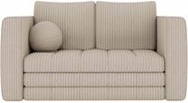 Sofa-lova Kastol Velour, smėlio sp., 71 x 137 cm x 74 cm