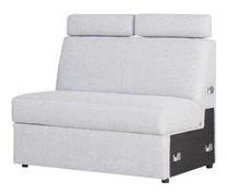 Modulinė sofa Bodzio Lazur, pilka sp., 111 x 81 cm x 97 cm