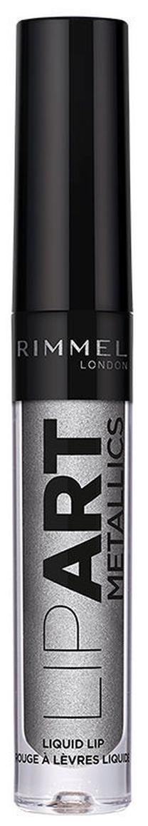 Lūpu krāsa Rimmel London Lip Art Metallics, 2 ml, 60 silver