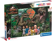 Dėlionė Clementoni Jurassic World 29774, 48.5 cm x 33.5 cm, 180 vnt., įvairių spalvų