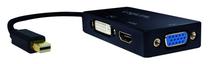 Adapteris Logilink mini DisplayPort - HDMI/DVI/DisplayPort CV0110 Mini DisplayPort, VGA / HDMI / DVI female