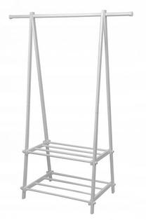 Drabužių kabykla GoodHome, 150 cm, balta sp.