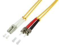 Laidas Logilink LC Optic, ST Optic, 2 m, geltona sp.