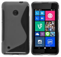Telefona vāciņš Telone, caurspīdīga krās., Nokia