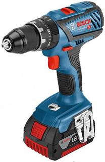 Akumuliatorinis smūginis gręžtuvas-suktuvas Bosch GSB 18V-28 2x4.0Ah GAL 18V-40, 18 V, 4 Ah