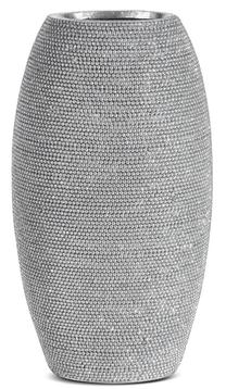 Dekoratyvinė vaza Eldo, 27 cm, sidabro sp.