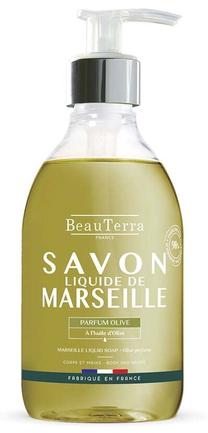 Skystas muilas Beauterra Marseille Olive 4190-67667, alyvuogių, 300 ml