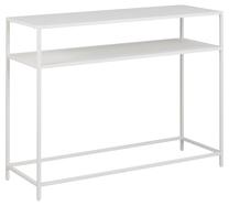 Konsoles galds Newcastle Rectangular, balta krās., 100 cm x 35 cm x 79 cm