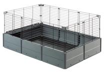Grauzēju būris Ferplast Multipla Open, 107.5 cm x 72 cm x 50 cm, pelēka krās.