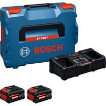 Комплект аккумулятора и зарядного устройства Bosch Professional Expert Starter, 18 В, li-ion, 8000 мАч