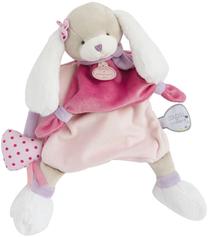 Migdukas, zuikis Doudou Et Compagnie Le Chien Girl, rožinė sp./smėlio sp.