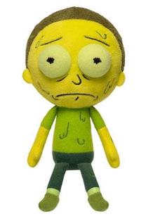 Mīkstā rotaļlieta Funko Funko Galactic Plushies Rick & Morty Morty, zaļa krās.