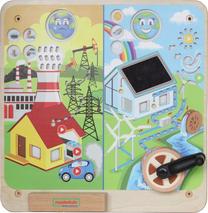 Lavinamoji lenta Masterkidz Montessori Non-Renewal Energy, 8.5 cm, įvairių spalvų