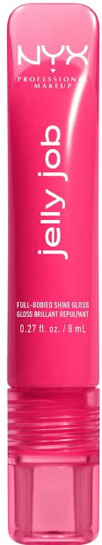 Lūpų blizgis NYX Professional Makeup Jelly Job Full-Bodied High Shine, 7.5 ml, juicy jelly