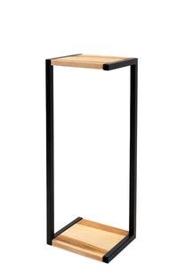 Стойка для цветов Garden Center AMIENS, 23 см x 19 см, 60 см, дерево/металл, коричневый цв./черный цв.