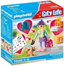 Konstruktorius Playmobil City Life Fashionista with Dog 70595, 20 vnt.
