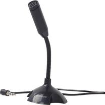 Darbvirsmas mikrofons Gembird MIC-D-02, melna krās.