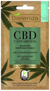 Sejas maska Bielenda CBD Cannabidiol, 8 ml