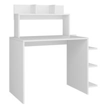 Rakstāmgalds un plaukts Kalune Design Beta 505CRL1103, 104.5 cm x 55 cm, 120 cm, balta krās.
