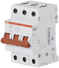 Kirtiklis ABB, 3 P, 63 A, 440 V