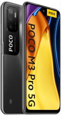 Mobilais telefons Xiaomi Poco M3 Pro 5G, 64 GB, melns krās.