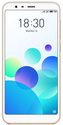 Mobilais telefons Meizu M8c, 16 GB, zelta krās.
