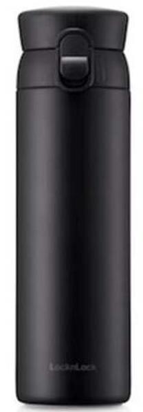 Termopuodelis Lock & Lock Wanna Be, 0.45 l, juoda sp.