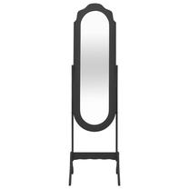 Spogulis VLX Free Standing Mirror, stāvošs, 46 cm x 164 cm, melna krās.