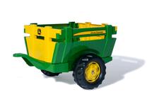 Прицеп Rolly Toys John Deere 122103, желтый цв./зеленый цв.