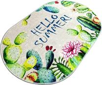 Vonios grindų kilimėlis Foutastic Hello Summer 359CHL4507, įvairių spalvų, 100 cm x 80 cm