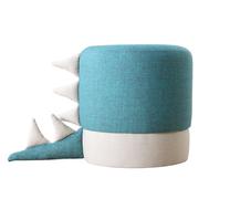 Pufas Hanah Home Moouv 3339, mėlyna sp./balta sp., 37 cm x 37 cm x 38 cm