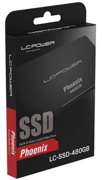 Kõvaketas (SSD) LC-Power Phoenix Series, 2.5", 480 GB