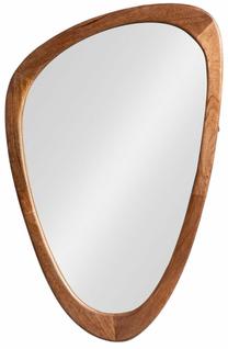 Зеркало Homla Mango Craft, подвесной, 50 см x 77 см, коричневый цв.